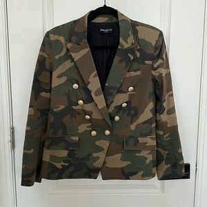 HOT Camo Blazer with Gold buttons